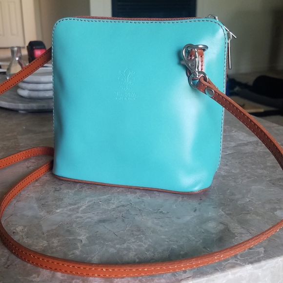 vera pelle crossbody purse
